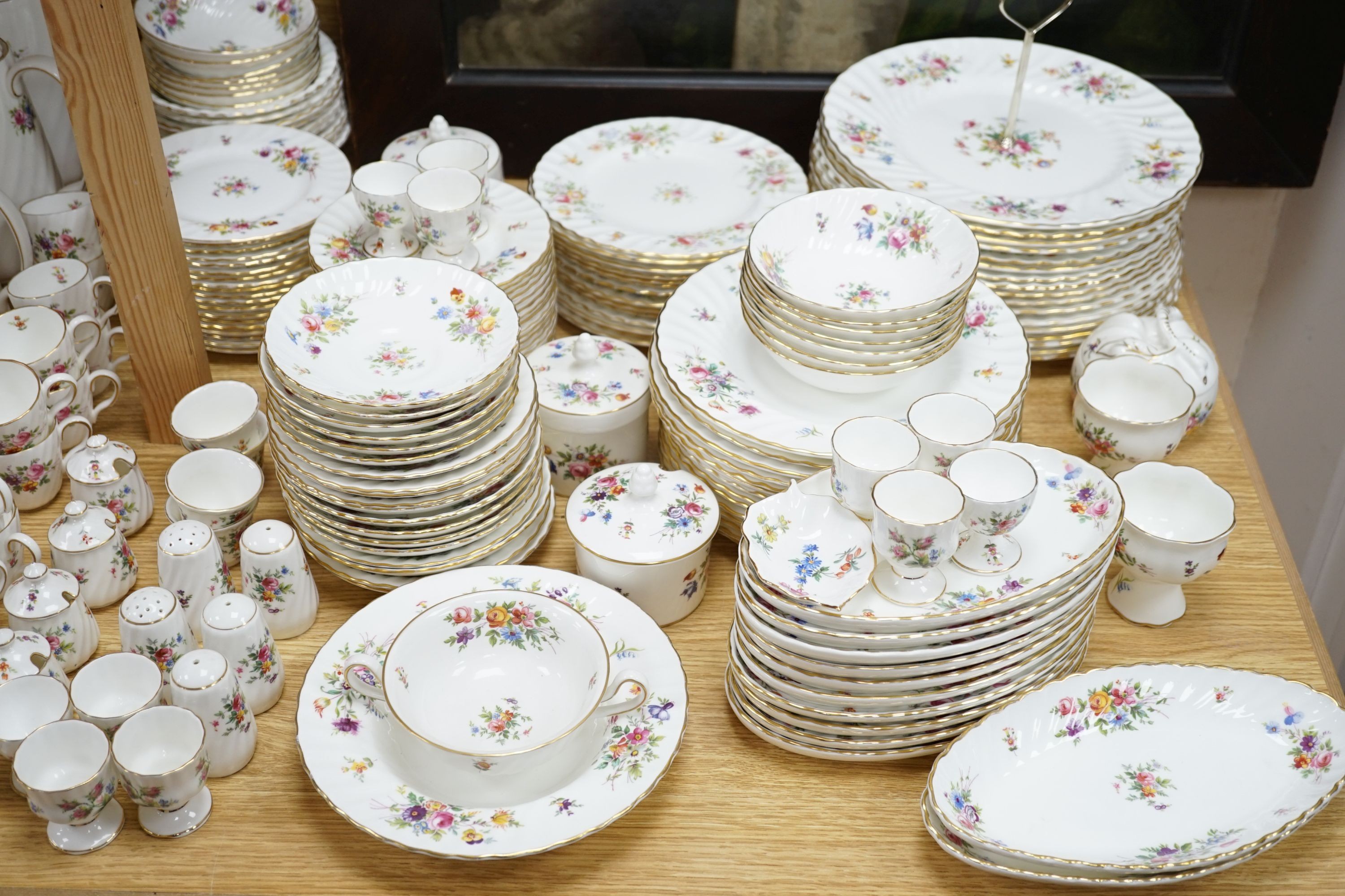 A large Minton Marlow pattern table service